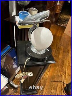 Vintage Art Deco Sarsaparilla Airplane Globe Table Lamp