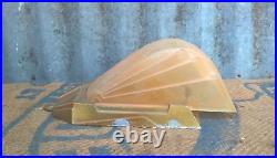 Vintage Art Deco Slip Shade Wall Light Sconce Lamp