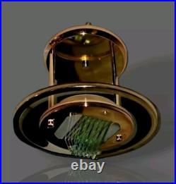 Vintage Art Deco Style Ceiling Glass And Metal Light Lamp Fixture