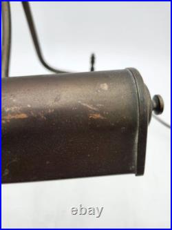 Vintage Art Deco Style Desk Lamp Light Library / Banker Adjustable Read