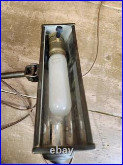 Vintage Art Deco Style Desk Lamp Light Library / Banker Adjustable Read