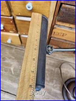 Vintage Art Deco Style Desk Lamp Light Library / Banker Adjustable Read