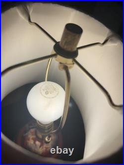 Vintage Art Deco Table Lamp, Chinese, Ceramic, Accent Light, Mid 20th Century