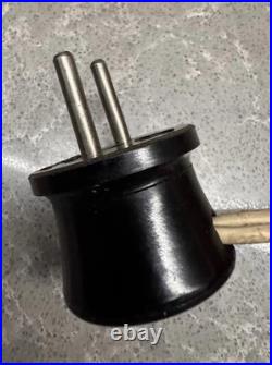 Vintage Art Deco Table Lamp with integrated Alarm clock by Mofem Mushroom Lamp