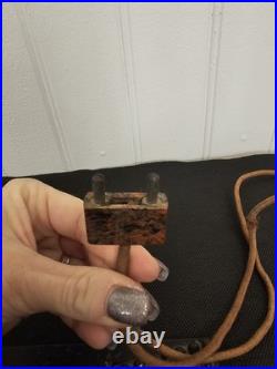 Vintage Art Deco Wrought Iron Lamp