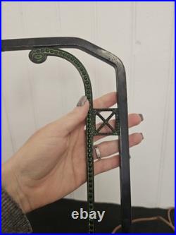 Vintage Art Deco Wrought Iron Lamp