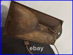 Vintage Art Deco Wrought Iron Lamp