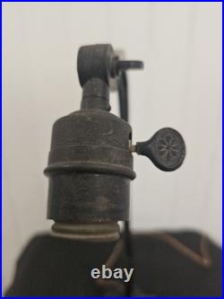 Vintage Art Deco Wrought Iron Lamp