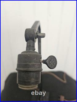 Vintage Art Deco Wrought Iron Lamp