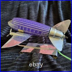 Vintage Art Deco period Airplane Lamp