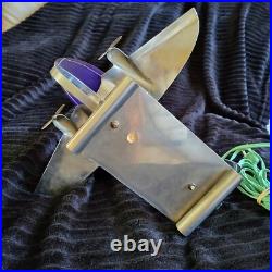 Vintage Art Deco period Airplane Lamp