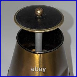 Vintage Brass Lamp Style Cigarette Holder Ashtray Dispenser Pull Chain Art Deco Vintage Brass Lamp Style Cigarette Holder Ashtray Dispenser Pull Chain Art Deco