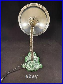 Vintage Cast Iron Industrial Desk Lamp
