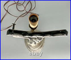 Vintage Chandler II Bronze Nude Sculpture Statue Art Deco 9.5 Lamp