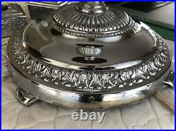 Vintage Chrome Art Deco Dc-3 Airliner Lamp Ashtray Smoking Card Table Airplane