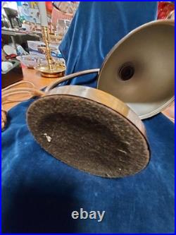Vintage Copper Goose Neck Chase Art Deco Lamp