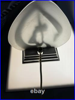Vintage Frankart Style Art Deco Nude Dancer Lamp Original Frosted Glass Works
