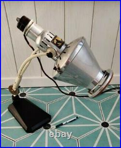 Vintage Hanau Sollux Modernist Bauhaus Art Deco lamp light Industrial design