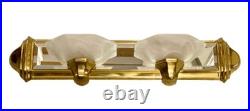 Vintage Hollywood Regency Art Deco Vanity Lamp Sconce Pasquale Miranda