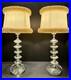 Vintage_Hollywood_Regency_Pair_Stacked_Crystal_Like_Lamps_Original_Shades_01_lbt