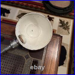 Vintage Industrial Machinist Lamp Light Steampunk Works Desk