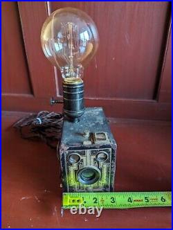 Vintage Lamp 1930s KODAK BROWNIE SIX-16 Box Camera ART DECO