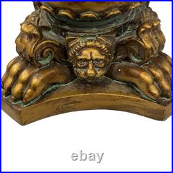 Vintage Lamp Art Deco 16 Light MCM Ornate Table Accent Tested