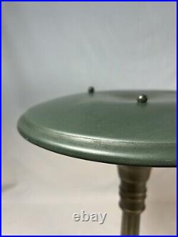 Vintage Lamp Art Deco Flying Saucer The Sight Light Corp. USA, Ct. Mid Century