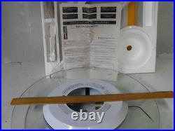 Vintage Lightstyles Pendant Light MCM Flying Saucer Art Deco Halogen 5001 NIB