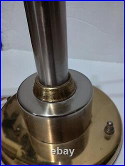 Vintage MCM Counter Balance Brass Lamp Art Deco