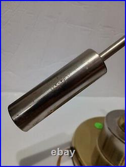 Vintage MCM Counter Balance Brass Lamp Art Deco