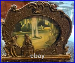 Vintage MCM Lamp Art Deco Victorian Style Motion Lamp Tested Read