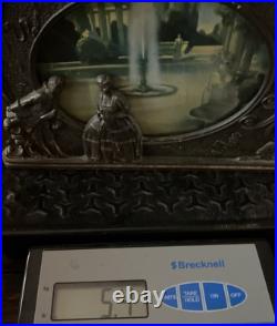 Vintage MCM Lamp Art Deco Victorian Style Motion Lamp Tested Read