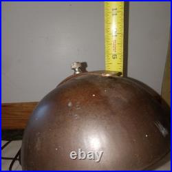 Vintage Machine Age Metal Table Lamp Markel Co 30's Works Original Finish, Plug