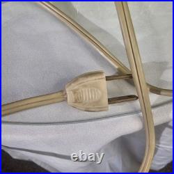 Vintage Mid-Century Art Deco ROYAL-HAEGER Double Stallion Horse TV Accent Lamp