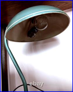 Vintage Mid Century Bauhaus Hala Zeist Art Deco Desk Lamp