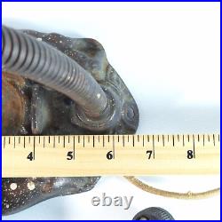Vintage P. E. P. Co. MERMAIDS 1930s Light Lamp Cast Iron Orig Shade Art Deco