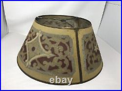 Vintage Rembrandt Style Steel Mesh Lamp Shade Art Deco 1920's