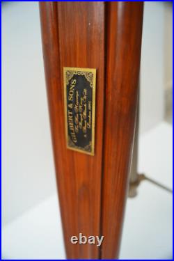 Vintage Royal Style Wooden Tripod Floor Lamp Interior Decor