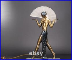 Vintage Sarsaparilla Art Deco Egyptian Lamp Excellent Condition