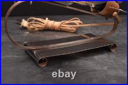 Vintage Sarsaparilla Art Deco Two Prop Airplane Plane Figural Lamp Base ONLY