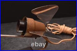 Vintage Sarsaparilla Art Deco Two Prop Airplane Plane Figural Lamp Base ONLY