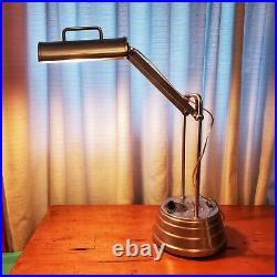Vintage Sun-Kraft Converted Art Deco Desk Lamp Industrial Table Lamp