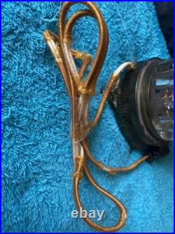 Vintage Waterfall Fountain Desk Lamp Light, Original Cord! Very Neat! 1920/30s