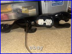 Vintage Working 1950s Black Panther TV Lamp 20 Inches MCM