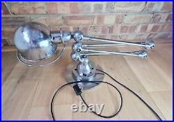 Vintage original Jielde 4-arm articulated standard industrial workshop lamp