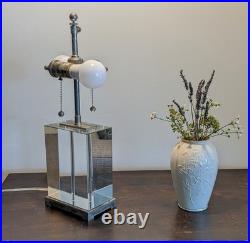 Visual Comfort Signature Collection Thomas O'Brien Lucite Table Art Deco