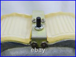 Vtg 1940s Art Deco Glass Heart Shaped Accent Lamp A. F. Klingsberg Chip On Edge