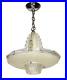 Vtg_Antique_Glass_Chandelier_Art_Deco_Lamp_Light_Ceiling_Fixture_Bowl_Shade_01_qc