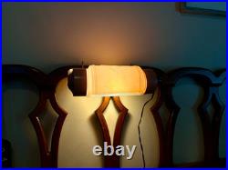 Vtg Art Deco Headboard Lamp Pink Glass Headboard Lamp Art Deco Reading Lamp